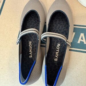 New Rothy's Mary Jane Flats - Portobello